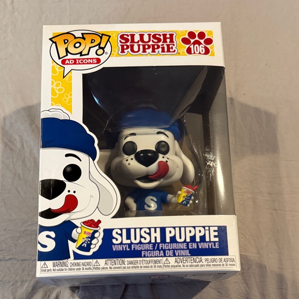 Funko Ad Icons Slush Puppie Figure - Blue and White